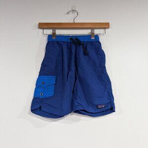 Patagonia Baggies Shorts Swim Trunks with Lining Royal Blue Size Small